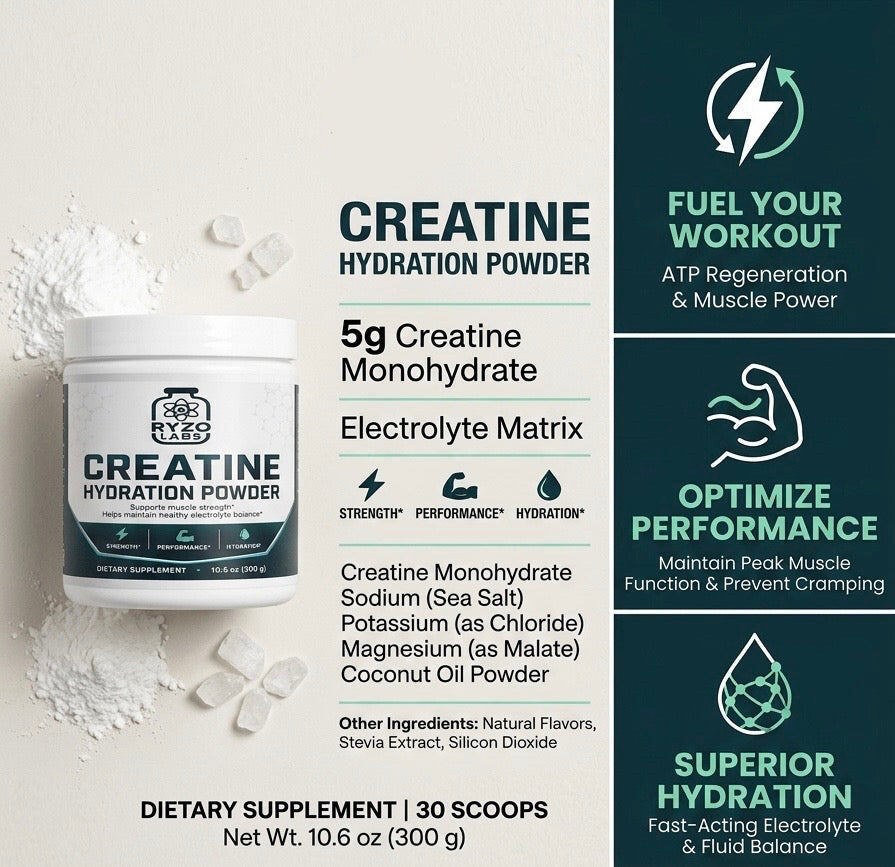 CreatineHydration Powder by Ryzo Labs